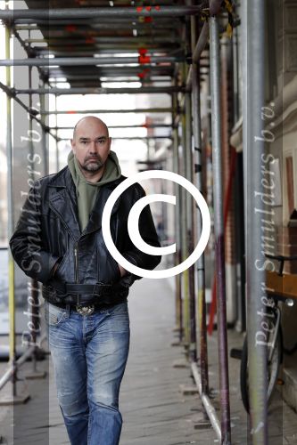 Amsterdam 20 januari 2017 
Cees Geel op de vossiusstraat in Amsterdam.