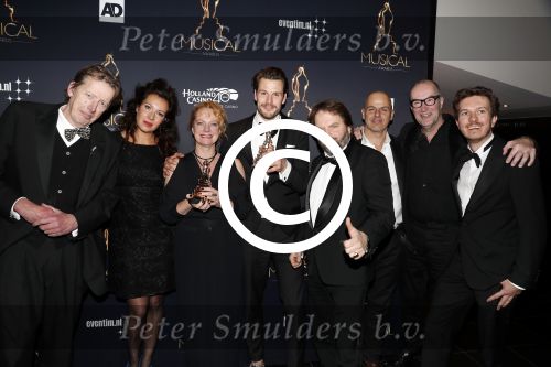 Utrecht 12 januari 2017
Uitreiking musical awards in het beatrixtheater. Chez Brood winnaar