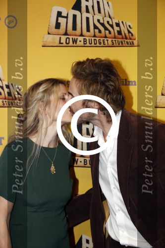 Amsterdam 23 januari 2017  
Premere Ron Goossens low budget stuntman in pathe arena. Chris Zegers met zijn vriendin Marije