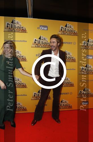 Amsterdam 23 januari 2017  
Premere Ron Goossens low budget stuntman in pathe arena. Chris Zegers met zijn vriendin Marije