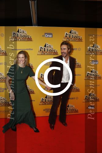 Amsterdam 23 januari 2017  
Premere Ron Goossens low budget stuntman in pathe arena. Chris Zegers met zijn vriendin Marije