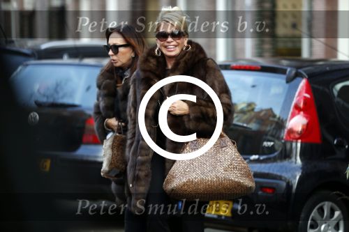 Amsterdam 18 januari 2016
Connie Witteman met een vriendin in amsterdam zuid