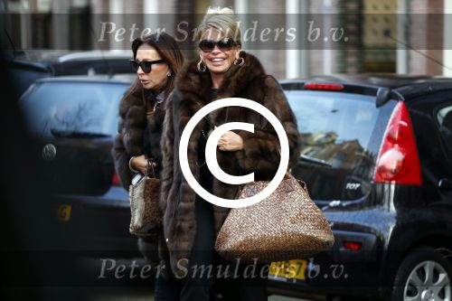 Amsterdam 18 januari 2016
Connie Witteman met een vriendin in amsterdam zuid