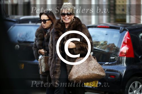 Amsterdam 18 januari 2016
Connie Witteman met een vriendin in amsterdam zuid