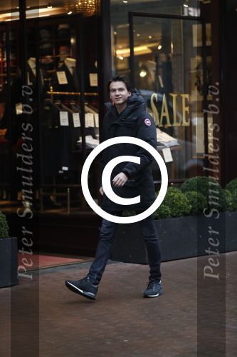 Amsterdam 7 januari 2017
Danilo Kuiters op de pc hooftstraat. danilo is een van de grote aanstormende zangtalenten van Nederland.
