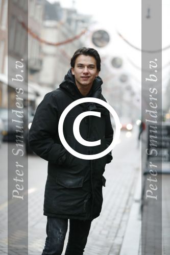 Amsterdam 7 januari 2017
Danilo Kuiters op de pc hooftstraat. danilo is een van de grote aanstormende zangtalenten van Nederland.