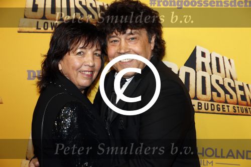 Amsterdam 23 januari 2017  
Premere Ron Goossens low budget stuntman in pathe arena. Dennie Christiaan met zijn vrouw