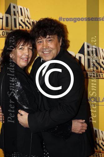 Amsterdam 23 januari 2017  
Premere Ron Goossens low budget stuntman in pathe arena. Dennie Christiaan met zijn vrouw