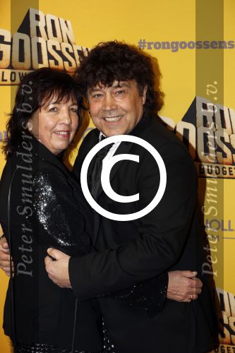 Amsterdam 23 januari 2017  
Premere Ron Goossens low budget stuntman in pathe arena. Dennie Christiaan met zijn vrouw