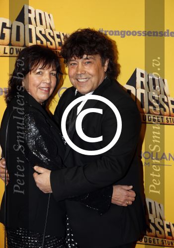 Amsterdam 23 januari 2017  
Premere Ron Goossens low budget stuntman in pathe arena. Dennie Christiaan met zijn vrouw