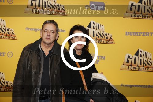 Amsterdam 23 januari 2017  
Premere Ron Goossens low budget stuntman in pathe arena. Dick Maas en partner Esmee Lammers