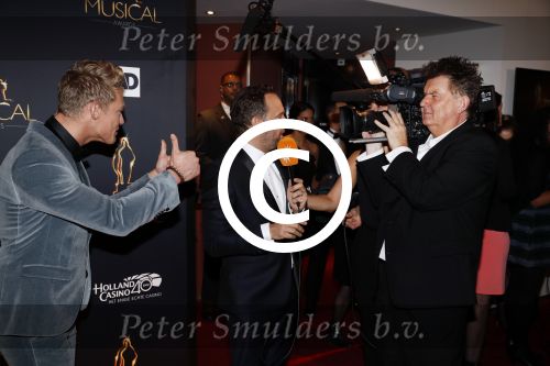 Utrecht 12 januari 2017
Uitreiking musical awards in het beatrixtheater.
Ferry Doedens en Rob Eerenberg