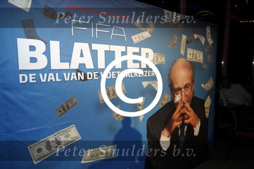 Hoorn 16 januari 2017
Premiere van FIFA Blatter, de val van de voetbalkeizer, in Schouwburg Het Park in Hoorn.