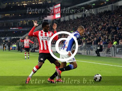 Eindhoven, 22 Januari 2017 
Kompetitiewedstrijd PSV-SC Heerenveen, eindstand 4-3 met o.a. Michael v Gerwen die werd gehuldigd.
Florian Jozefzoon
