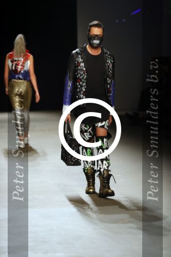 Amsterdam 27 januari 2017 
Amsterdam fashion week gesponsord door Mercedes Benz. Fred v Leer Everon jackson Hooi en Toprak yalciner lopen mee met de show van Artitude