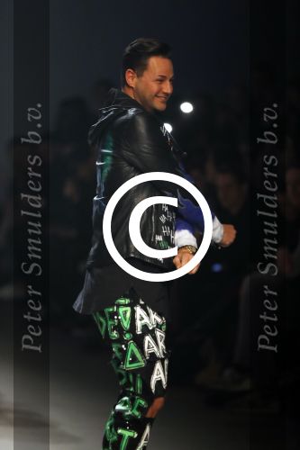 Amsterdam 27 januari 2017 
Amsterdam fashion week gesponsord door Mercedes Benz. Fred v Leer Everon jackson Hooi en Toprak yalciner lopen mee met de show van Artitude