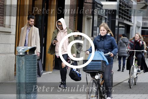 Amsterdam 28 januari 2017
Fred v Leer met (een) vriend Nino Verlasevic  in amsterdam zuid