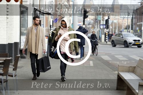 Amsterdam 28 januari 2017
Fred v Leer met (een) vriend Nino Verlasevic  in amsterdam zuid