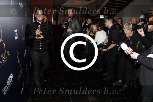 Utrecht 12 januari 2017
Uitreiking musical awards in het beatrixtheater. Freek Bartels
