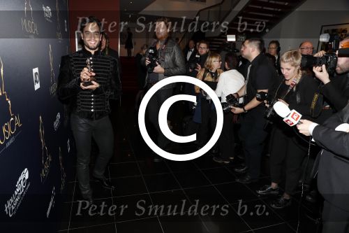 Utrecht 12 januari 2017
Uitreiking musical awards in het beatrixtheater. Freek Bartels