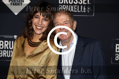 Amsterdam 19 januari 2017.
Premiere Brussel in de beurs van Berlage.
Frits Barend en Nanette Drazi