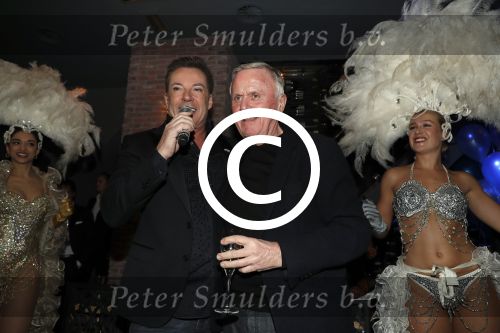 Amsterdam 29 januari 2017 
Surprise party Harry Mens vanwege zijn 70e verjaardag. Het werd gevierd op het leidse plein. Gerard Joling