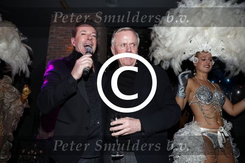 Amsterdam 29 januari 2017 
Surprise party Harry Mens vanwege zijn 70e verjaardag. Het werd gevierd op het leidse plein. Gerard Joling