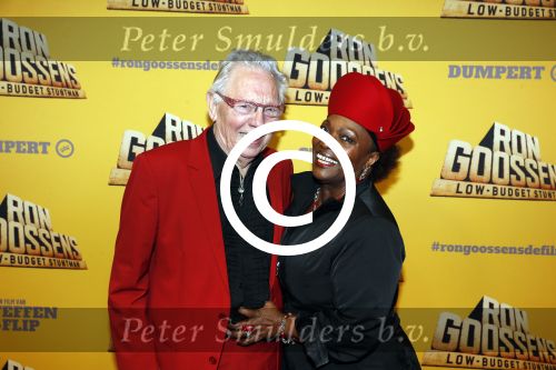 Amsterdam 23 januari 2017  
Premere Ron Goossens low budget stuntman in pathe arena. Gerda havertong met man