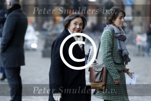 Amsterdam 17 januari 2017
Nieuwjaarsreceptie Koning Willem Alexander en Koningin Maxima in het paleis op de dam. Gerdi Verbeet