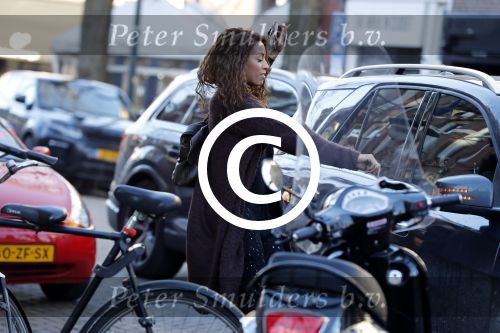 Amsterdam 19 januari 2017  
Glennis Grace op de cornelis schuytstraat