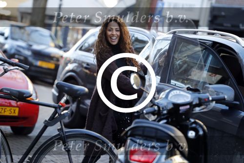 Amsterdam 19 januari 2017  
Glennis Grace op de cornelis schuytstraat