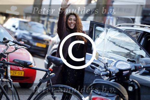 Amsterdam 19 januari 2017  
Glennis Grace op de cornelis schuytstraat
