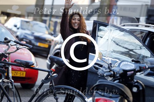 Amsterdam 19 januari 2017  
Glennis Grace op de cornelis schuytstraat