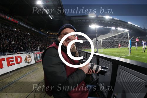 Eindhoven, 22 Januari 2017 Kompetitiewedstrijd PSV-SC Heerenveen, eindstand 4-3 met o.a. Michael v Gerwen die werd gehuldigd.