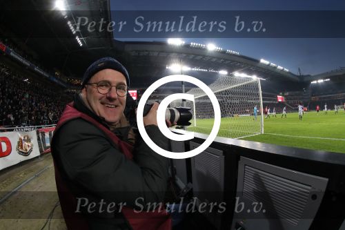 Eindhoven, 22 Januari 2017 Kompetitiewedstrijd PSV-SC Heerenveen, eindstand 4-3 met o.a. Michael v Gerwen die werd gehuldigd.