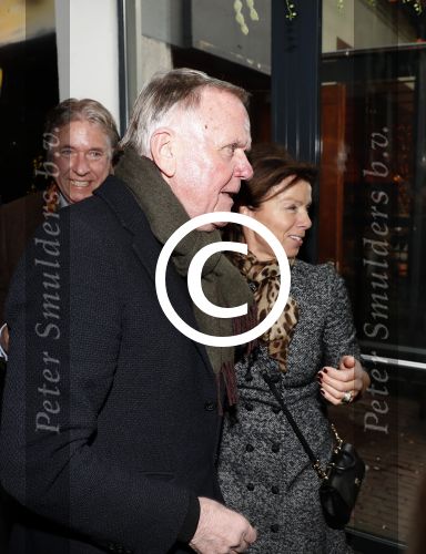 Amsterdam 29 januari 2017 
Surprise party Harry Mens vanwege zijn 70e verjaardag. Het werd gevierd op het leidse plein. Harry met ex vrouw Suze Mens