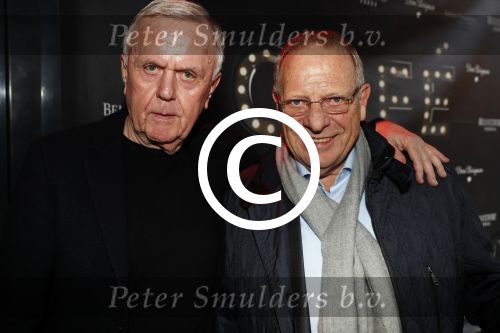 Amsterdam 29 januari 2017 
Surprise party Harry Mens vanwege zijn 70e verjaardag. Het werd gevierd op het leidse plein. Harry met Wim Zegwaard