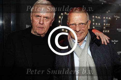 Amsterdam 29 januari 2017 
Surprise party Harry Mens vanwege zijn 70e verjaardag. Het werd gevierd op het leidse plein. Harry met Wim Zegwaard
