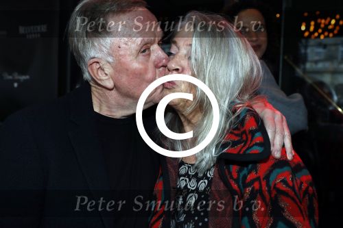 Amsterdam 29 januari 2017 
Surprise party Harry Mens vanwege zijn 70e verjaardag. Het werd gevierd op het leidse plein. Harry met zijn nieuwe oude vriendin Juul
