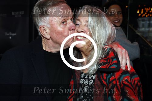 Amsterdam 29 januari 2017 
Surprise party Harry Mens vanwege zijn 70e verjaardag. Het werd gevierd op het leidse plein. Harry met zijn nieuwe oude vriendin Juul