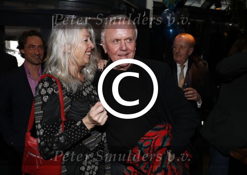 Amsterdam 29 januari 2017 
Surprise party Harry Mens vanwege zijn 70e verjaardag. Het werd gevierd op het leidse plein. Harry met zijn nieuwe oude vriendin Juul