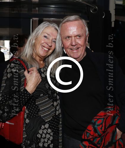 Amsterdam 29 januari 2017 
Surprise party Harry Mens vanwege zijn 70e verjaardag. Het werd gevierd op het leidse plein. Harry met zijn nieuwe oude vriendin Juul