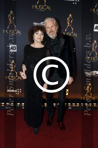 Utrecht 12 januari 2017
Uitreiking musical awards in het beatrixtheater.
Henriette Tol en partner Rob Snoek