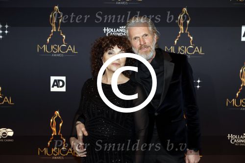 Utrecht 12 januari 2017
Uitreiking musical awards in het beatrixtheater.
Henriette Tol en partner Rob Snoek