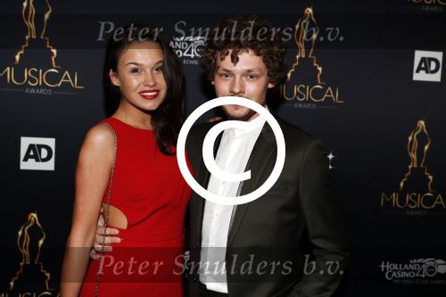 Utrecht 12 januari 2017
Uitreiking musical awards in het beatrixtheater.
Holly Brood en Soy Kroon