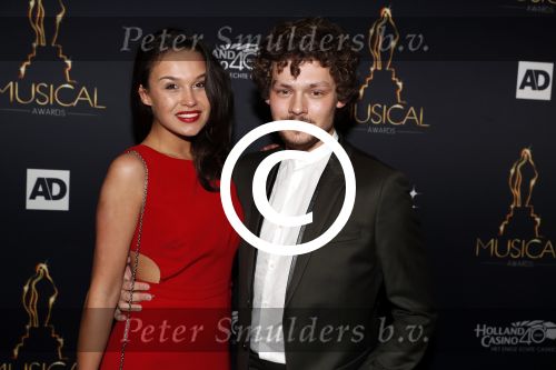 Utrecht 12 januari 2017
Uitreiking musical awards in het beatrixtheater.
Holly Brood en Soy Kroon