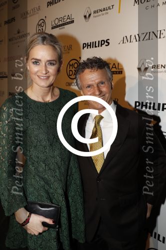 Amsterdam 25 januari 2017 
Amayzine awards in de westerkerk. Jan lammers met vrouw