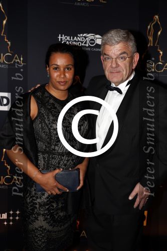 Utrecht 12 januari 2017
Uitreiking musical awards in het beatrixtheater.
Burgemeester van Utrecht Jan v Zanen met vriendin