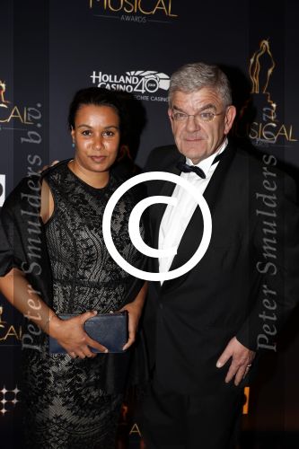 Utrecht 12 januari 2017
Uitreiking musical awards in het beatrixtheater.
Burgemeester van Utrecht Jan v Zanen met vriendin