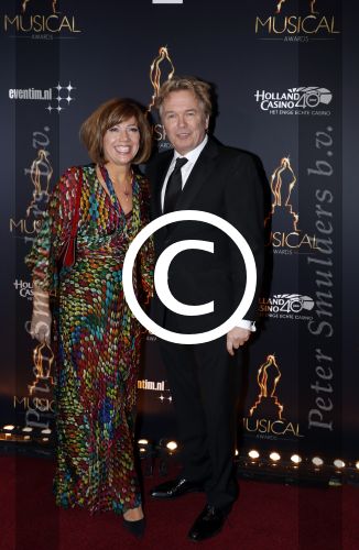 Utrecht 12 januari 2017
Uitreiking musical awards in het beatrixtheater.
Janke Dekker en Tom Egbers